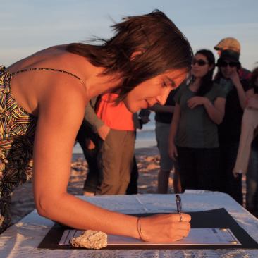 Members of the lighting design community gathered in the Atacama Desert in Chile and signed the Atacama Manifesto--a document that outlines how the work started at Noche Zero can be used as an ongoing resource.