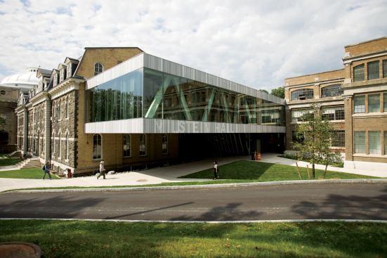 Milstein Hall, designed by OMA.