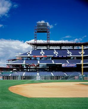 Phillies Stadium, Citizens Bank Park, Philadelphia, by Ewing Cole with Populous, formerly HOK Sport.