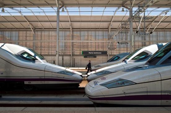 Maria Zambrano Train Station, Malaga, Spain, by Salvador Moreno Peralta.