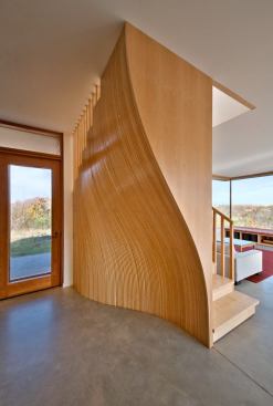 Wood-clad+internal+stair.