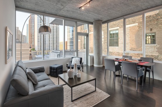 Residential unit interior