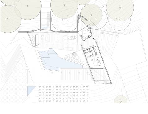 Upper-level plan.