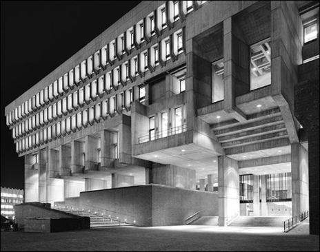 Boston City Hall, Boston,&nbsp;by Kallmann McKinnell (later Kallmann McKinnell & Knowles).