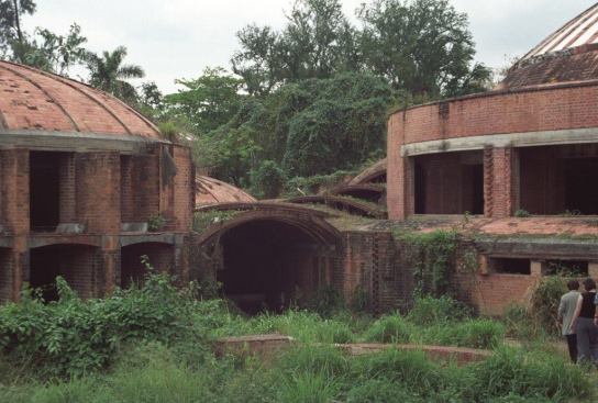 The School of Ballet has fallen into disrepair since the building was abandoned in the 1960s.
