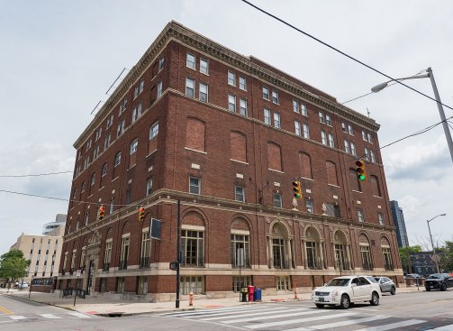 The Knights of Columbus building in 2020.
