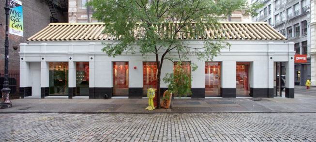 Camper store, Greene Street fa&ccedil;ade.