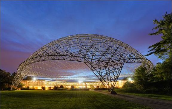 ASM International World Headquarters&nbsp;in Materials Park, Ohio, by John Terrence Kelly and R. Buckminster Fuller.
