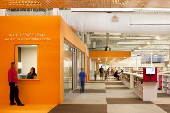 McAllen Library, McAllen, Texas, by Meyer Scherer & Rockcastle.