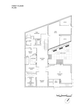 First-floor plan