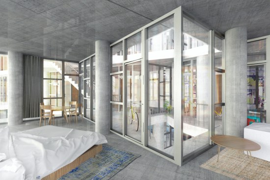 Superblock interior