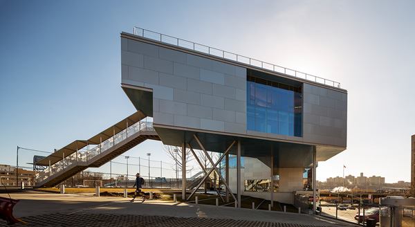 Columbia University, Campbell Sports Center, New York, by 2012 AIA Gold Medal winner Steven Holl, FAIA, with Steven Holl Architects.