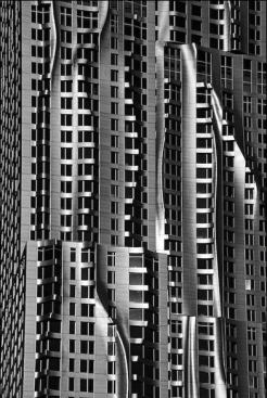 The rippling fa&ccedil;ade of 8 Spruce Street, New York, by&nbsp;Gehry Partners.
