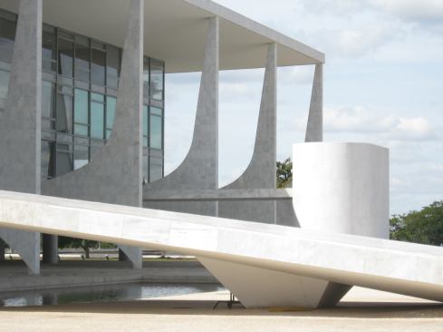 Pal&aacute;cio do Planalto, Bras&iacute;lia, Brazil,1960.