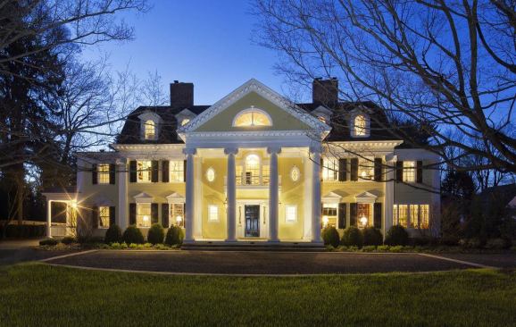 Neoclassical Residence, Princeton Borough, N.J.  Catherine M. Knight, AIA, 
Knight Architects, Princeton, N.J.