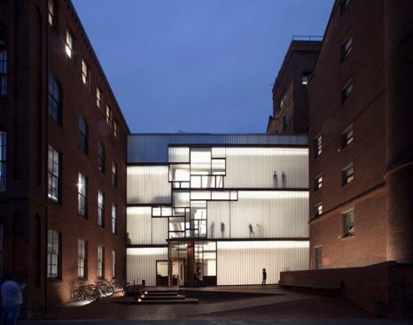 Pratt School of Architecture, Brooklyn, N.Y., by Rogers Marvel Architects / Steven Holl Architects.