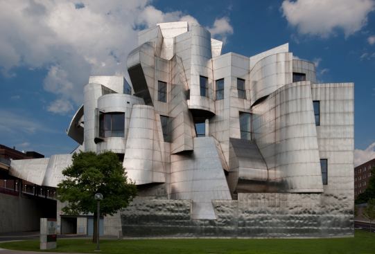 Original 1993 fa&ccedil;ade, which won a citation in the 1992 Progressive Architecture Awards.