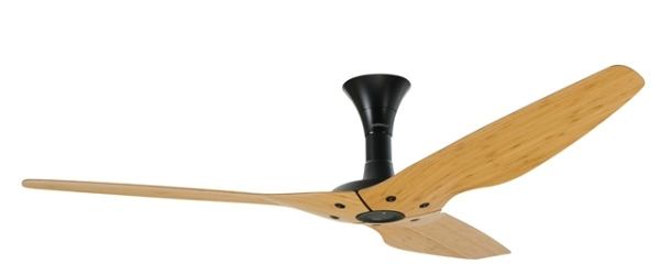 A departure from the company’s large, industrial-size fans, Haiku features a slender appearance and an elegant profile. It comes equipped with a cool-running motor with an integrated inverter drive and sensorless&nbsp;electronic controls. It comes in caramel or cocoa Moso bamboo, or white and black matrix composite. 
www.haikufan.com/.