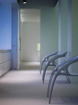 Showroom corridor