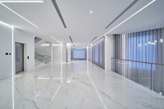 Art gallery area