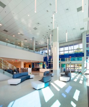 Gresham Smith-planned and designed M.T. Mustian Center at Tallahassee Memorial HealthCare