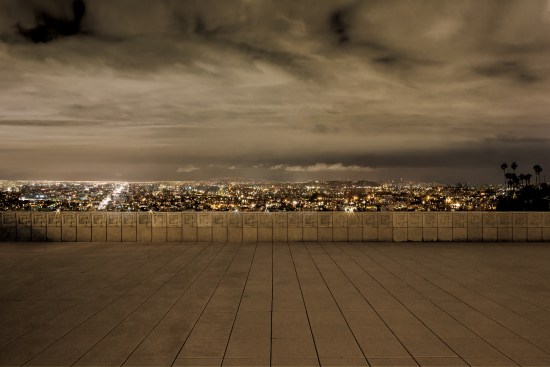 "Ennis Midnight Storm," by Elizabeth Daniels, of Ennis House in Los Angeles, designed by Frank Lloyd Wright; 2019 AIA|LA Architectural Photography citation winner