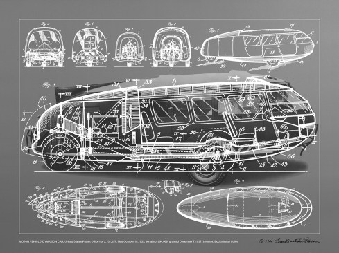Motor vehicle, Dymaxion car (1981)