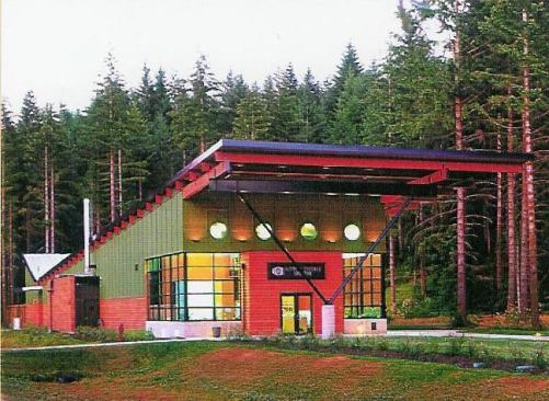 2003 - The Miller|Hull Partnership Located in the heart of the Pacific Northwest, Miller /Hull's designs have been identified as representing the next generation of regional modernism, also known as the "Northwest Style."
Image: Olympic College Shelton - Shelton, Washington