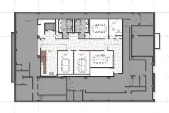 Lower-level floor plan