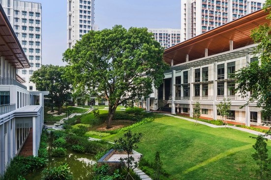 Central courtyard