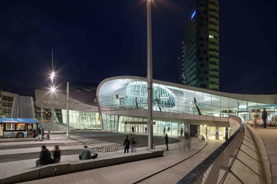 11/18/2015: Exterior of the newly opened Arnhem Central Station