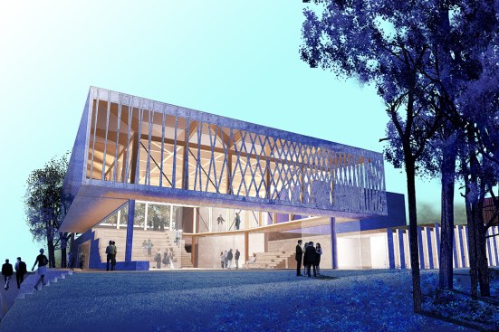Exterior rendering