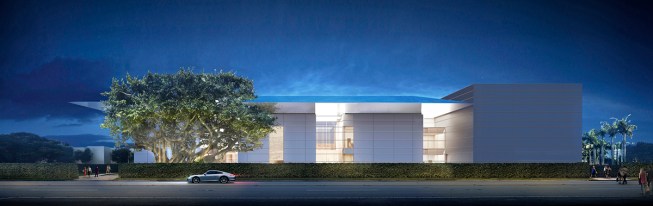 Rendering of the new Norton Museum of Art (Feb. 2016)