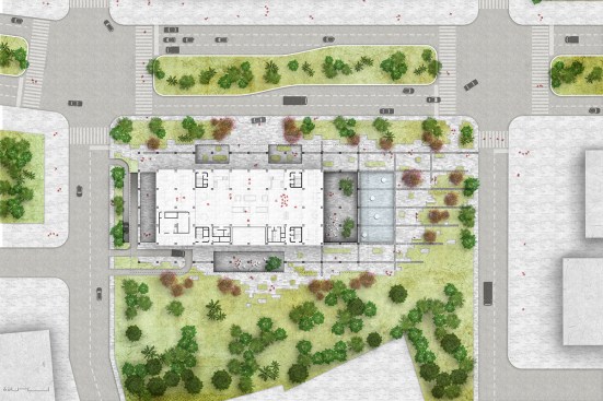 Ground-floor plan