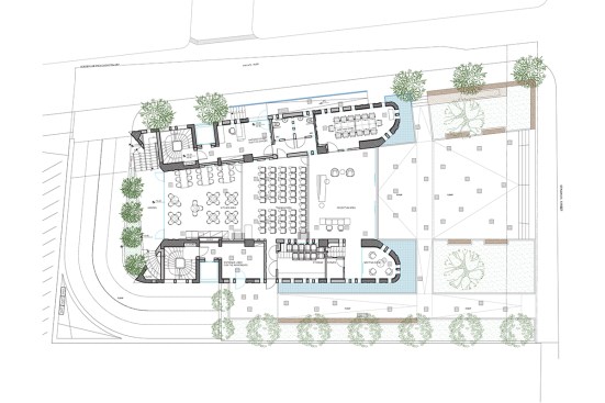 Ground-floor plan