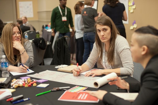 Crafting the story to open their pitch.