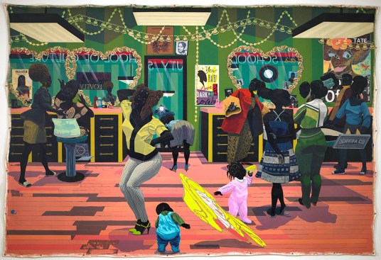 School of Beauty, School of Culture (2012) by Kerry James Marshall