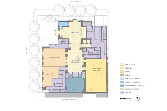Ground-floor plan
