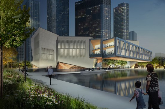 View from the Northwest Reflecting Pool