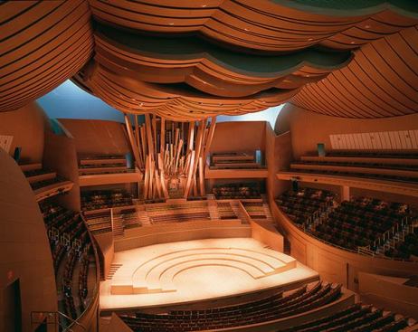 Walt Disney Concert Hall, Los Angeles.