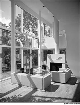Shamberg House, Chappaqua, N.Y./Richard Meier/Ezra Stoller &copy; Esto