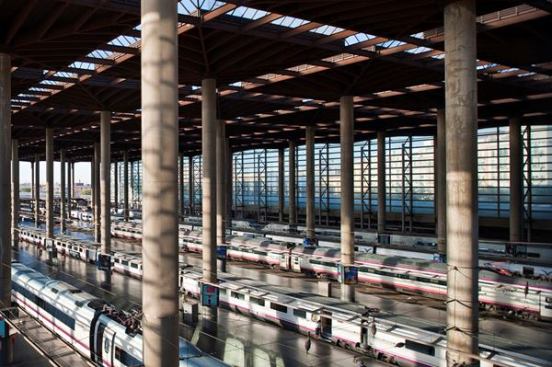 Atocha Train Station, Madrid, by Rafael Moneo, Hon. AIA.