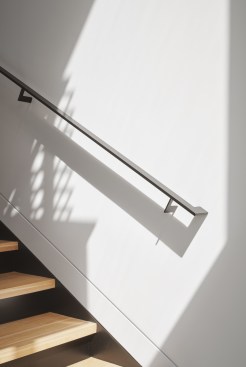Stair Detail, Inverse House by Matt Fajkus Architecture