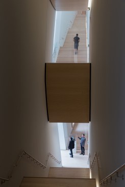City Gallery stairs at SFMOMA