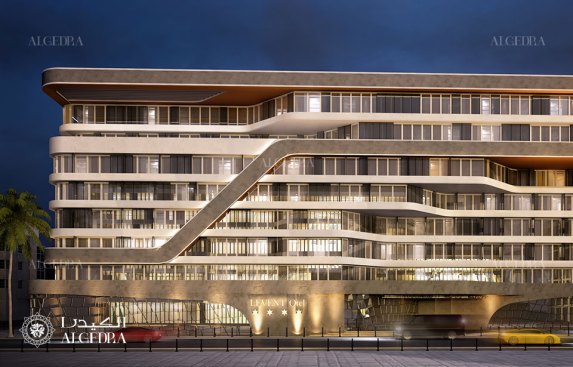 Hotel facade design