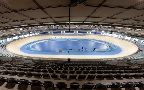 A view of the whole Velodrome interior.