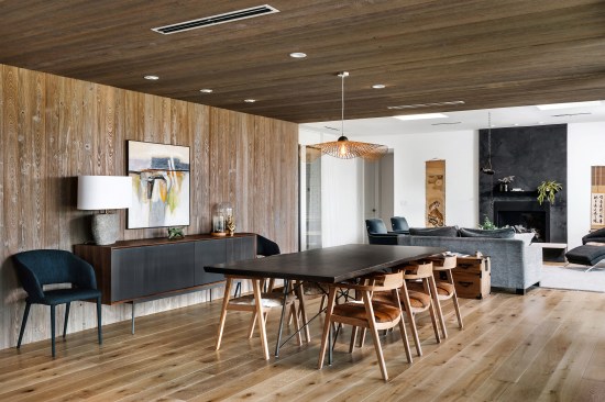 Living Spaces Flow into each Other Seamlessly