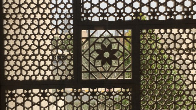 marble mashrabiya jali screen