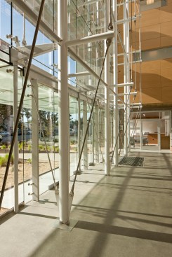 Curtainwall system.