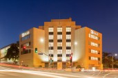The newly renovated, historic, Golden State Mutual Life Insurance Building